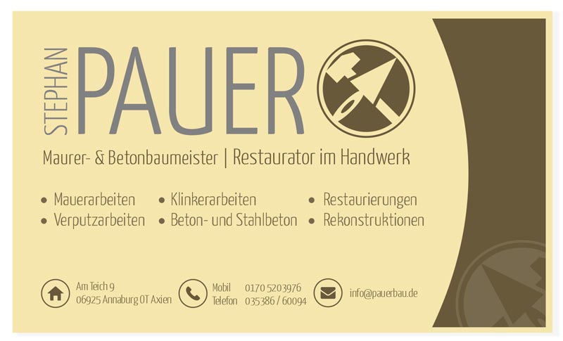 Stephan Pauer Maurer-und Betonbaumeister 